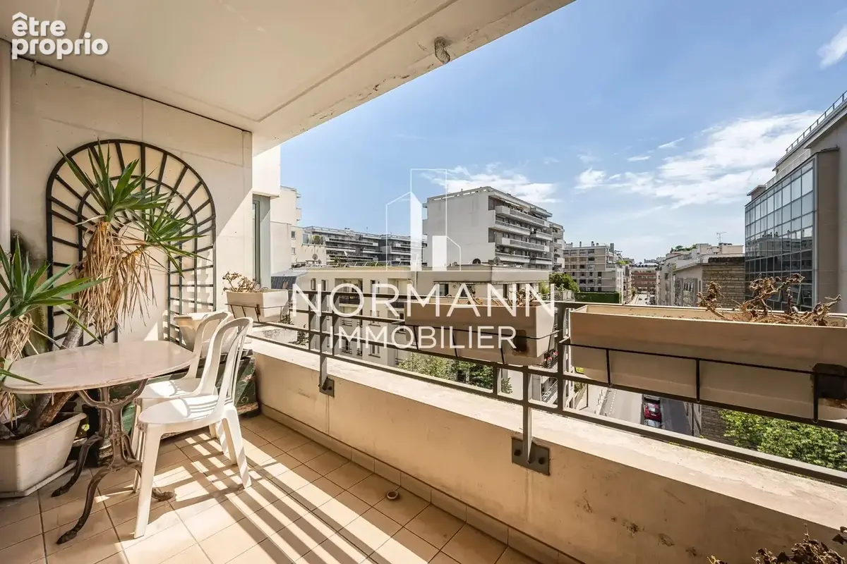 Paris 15 - convention / saint lambert - balcon - parking - photo 6