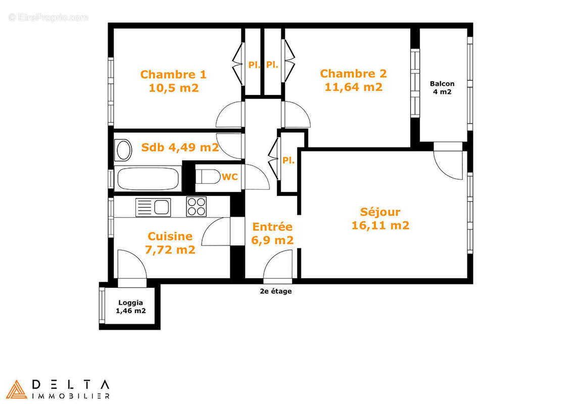 Appartement à VILLEURBANNE