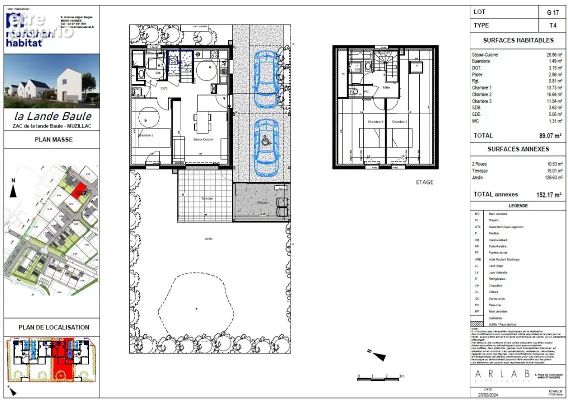 Maisons t4 a vendre - muzillac - photo 4