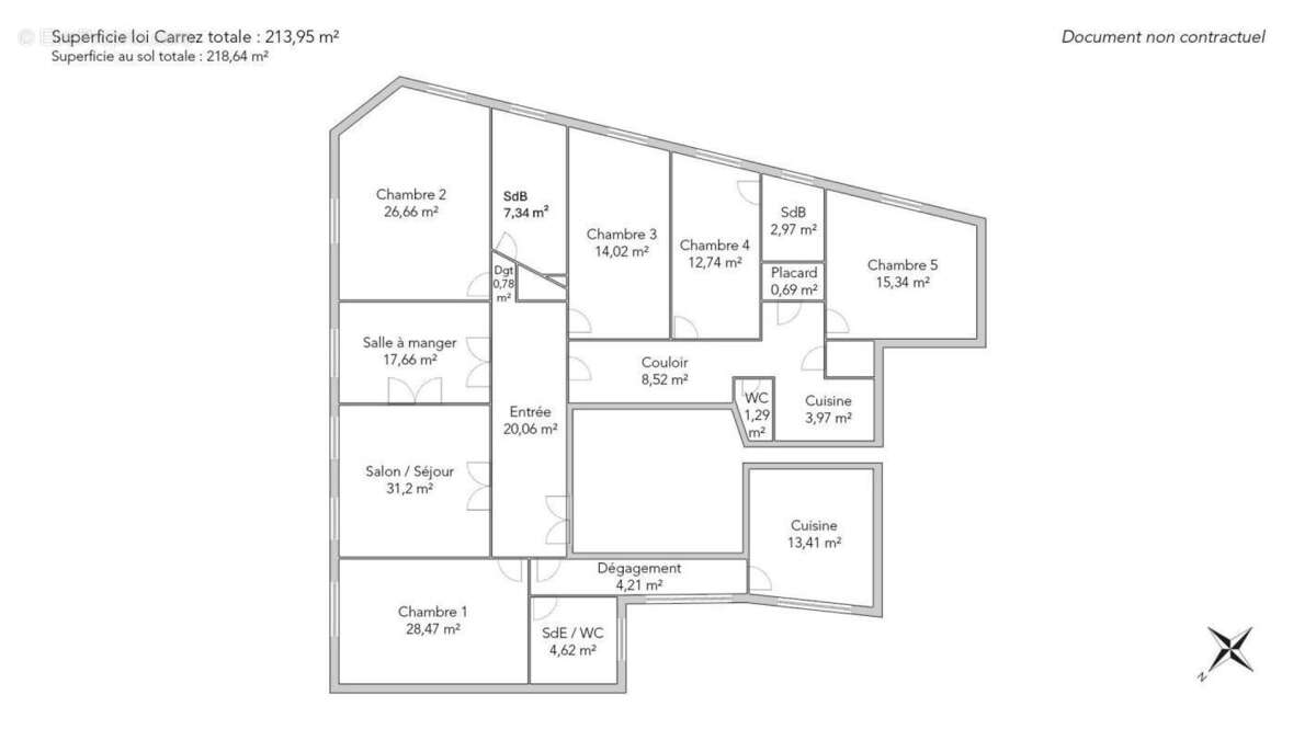 Appartement à PARIS-17E