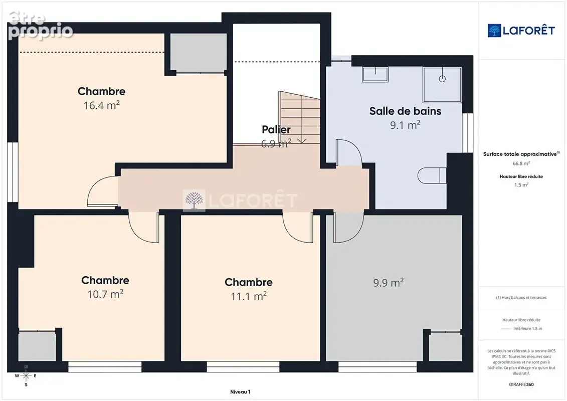 Maison Saint Evarzec 7 pièce(s) 171,55 m2+87m2 de sous-sol complet - photo 22