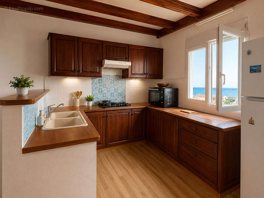 Pointe des châteaux - superbe t2 en duplex avec vue mer - photo 2