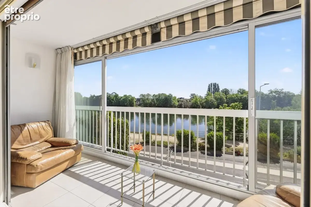 Juvisy-sur-Orge - Très beau 4 pièces face à la Seine, loggia panoramique - photo 6