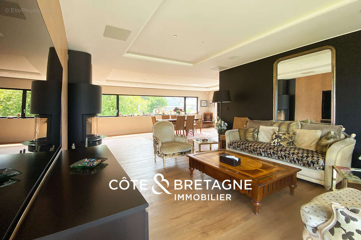 Maison contemporaine a plerin, proche des rosaires avec petite vue mer  réf : 202593 - photo 5