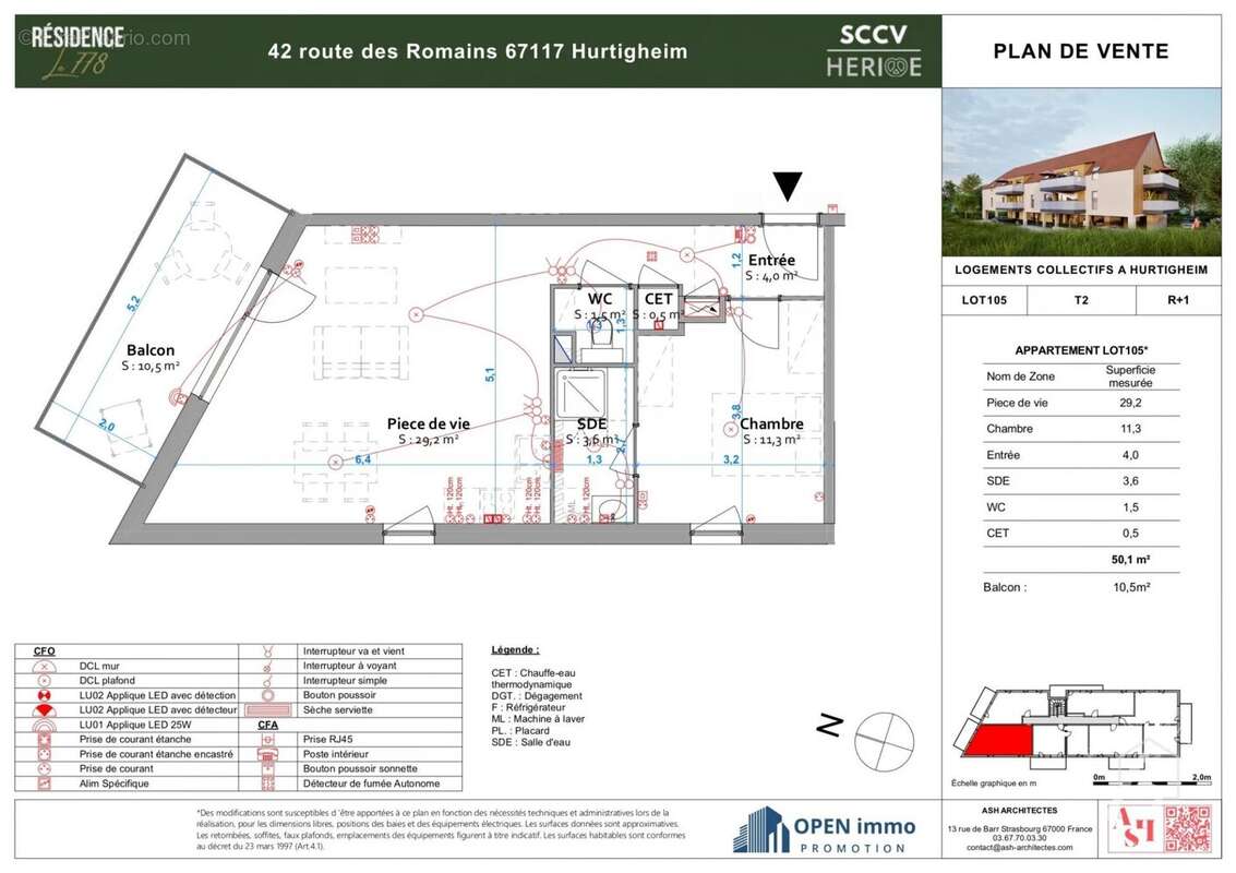 Appartement à HURTIGHEIM