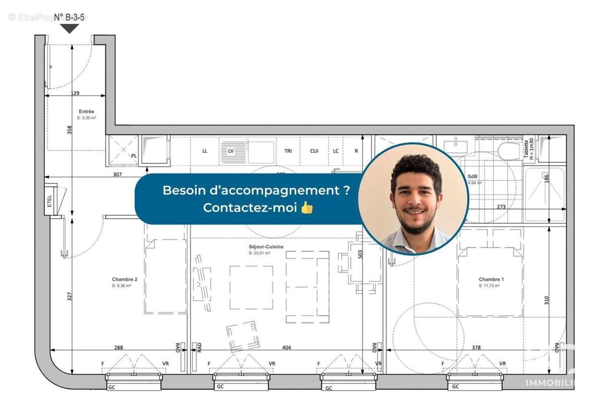 Photo 4 - Appartement à CLICHY