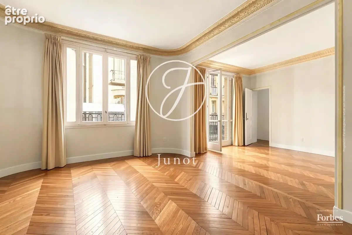 Paris 16e - MARBEAU / FOCH - Appartement  - 4 pièces - 103,32m² Carrez - 2/3 chambres - photo 2