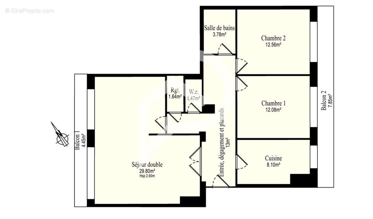 Appartement à BOULOGNE-BILLANCOURT