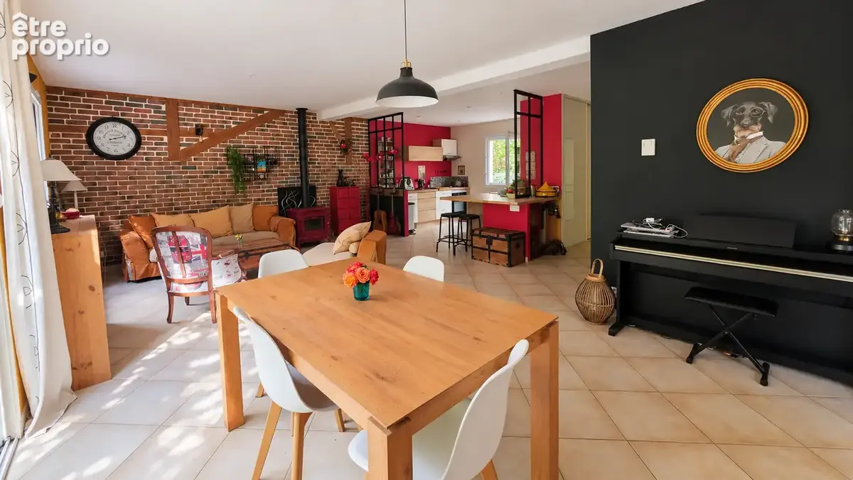 LAURIS : Maison T6 de 121 m2 avec piscine, garage et jardin arboré - photo 6