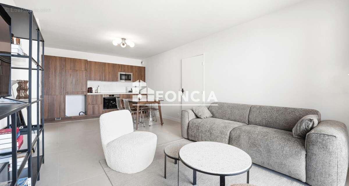 Palm beach mouré rouge t2 de 44m2 rénové+terrasse de 23m2+parking immeuble standing - photo 5