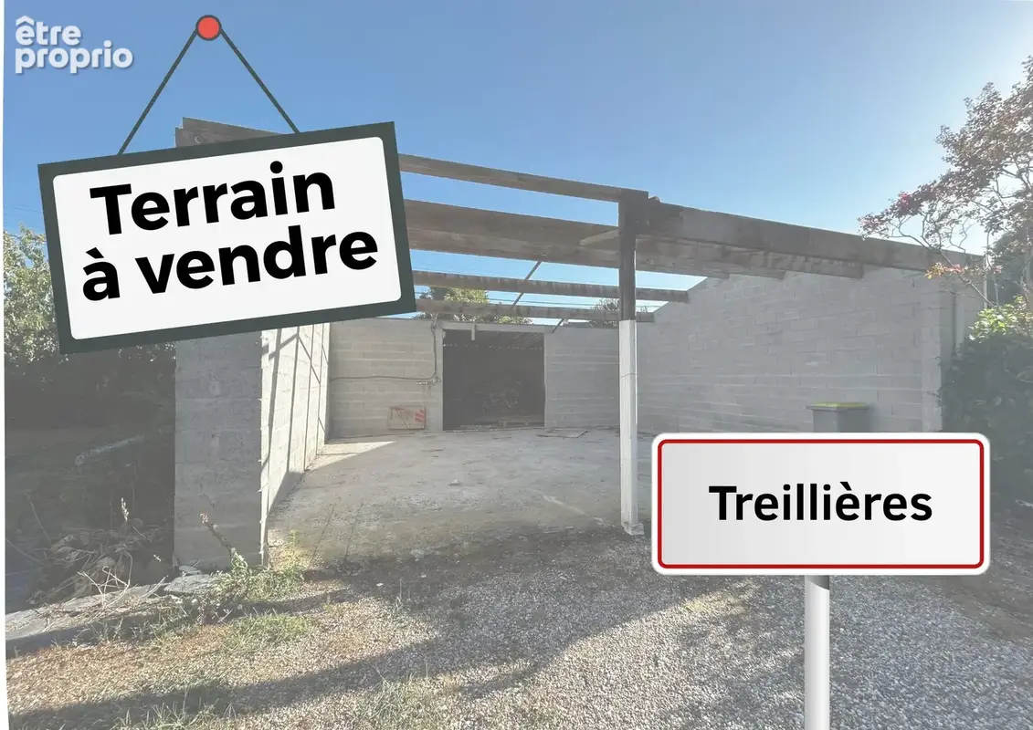 Terrain à TREILLIERES