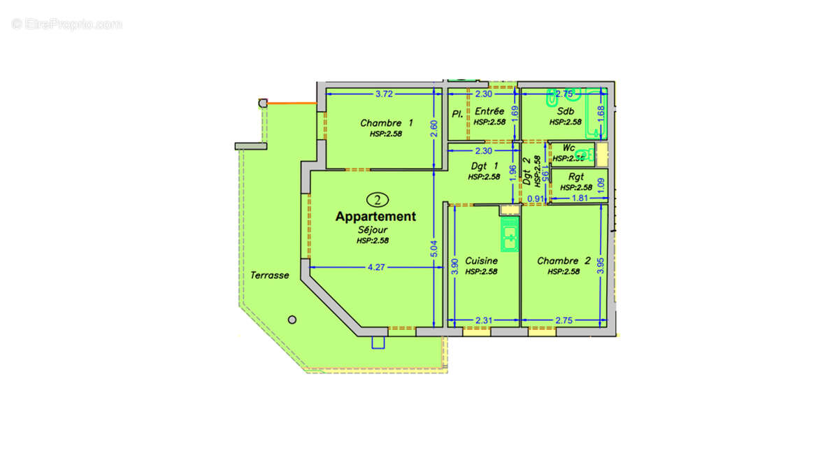 Appartement à COGNAC