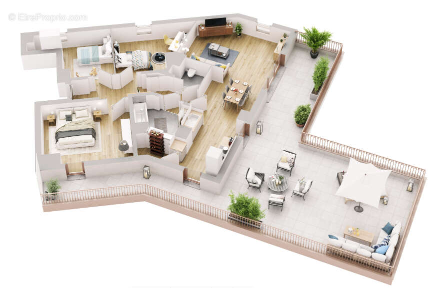 Appartement à HAUBOURDIN