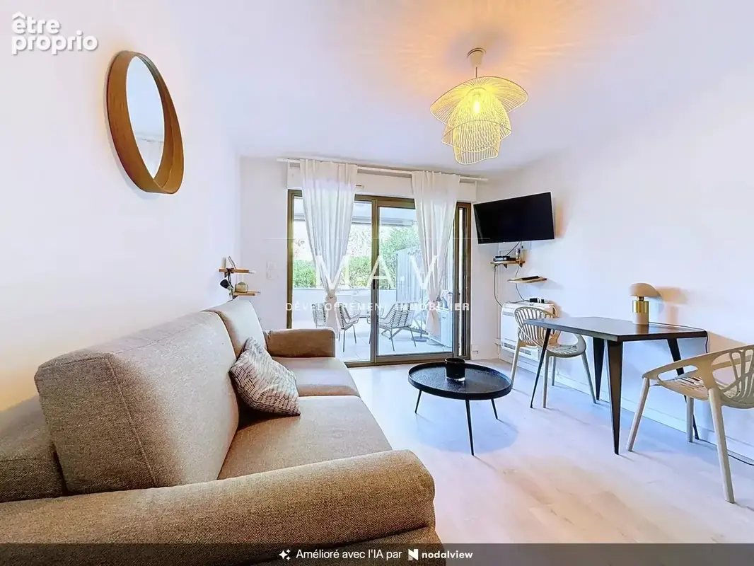 Nice/coeur cimiez studio meublé terrasse 12 m2 au calme parking standing piscine - photo 11
