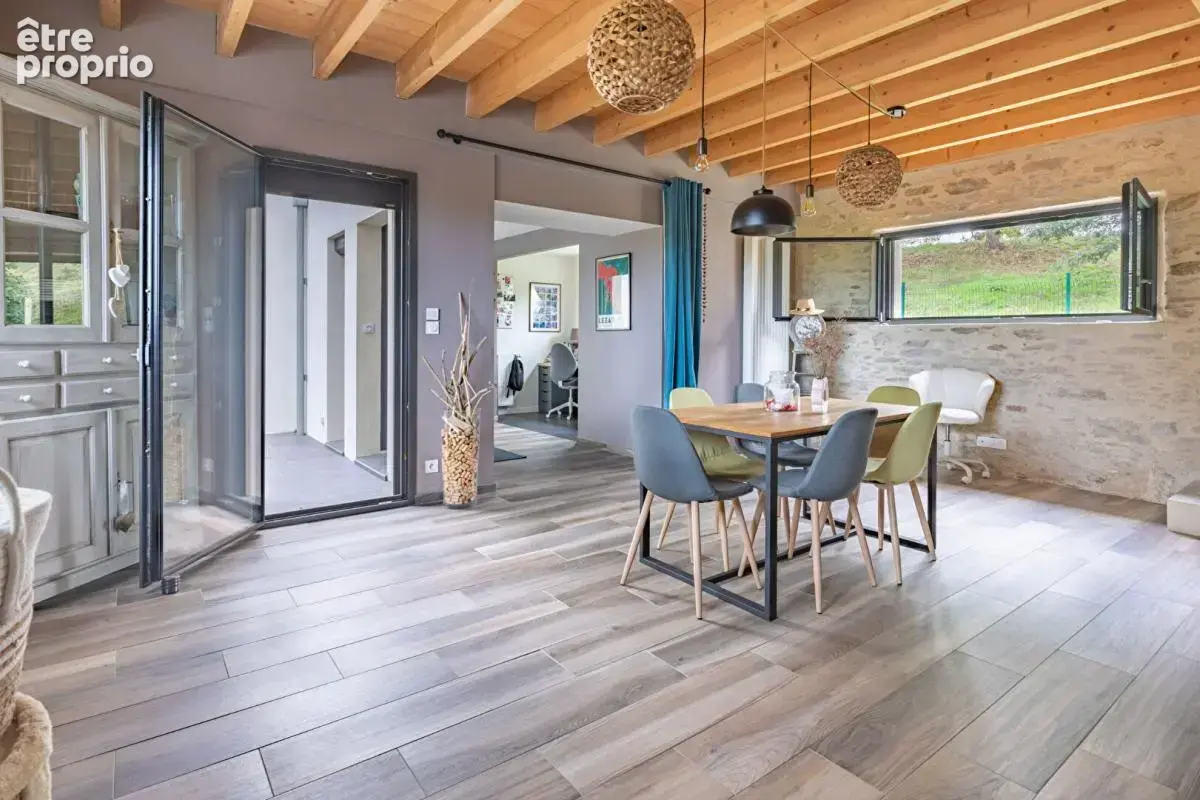 Maison Gorges 5 P . 3 Chs . Bureau . Garage . 135.89 M² . T 667 M² . Terrasses . Préau . Abri - photo 5