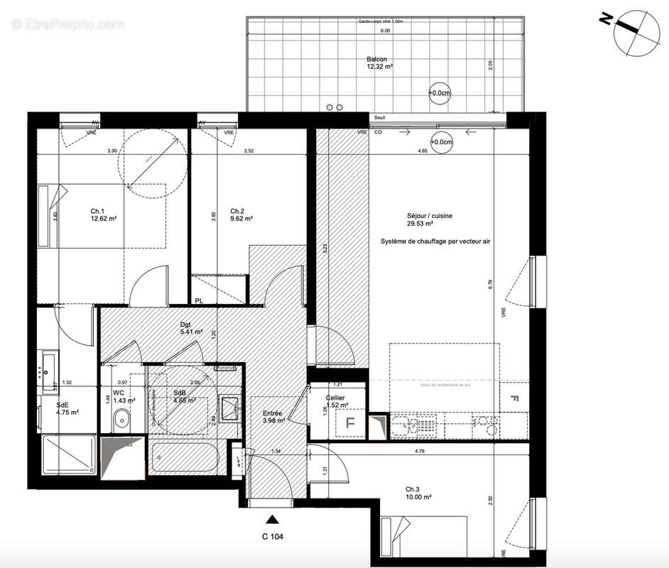 Appartement à NANTES