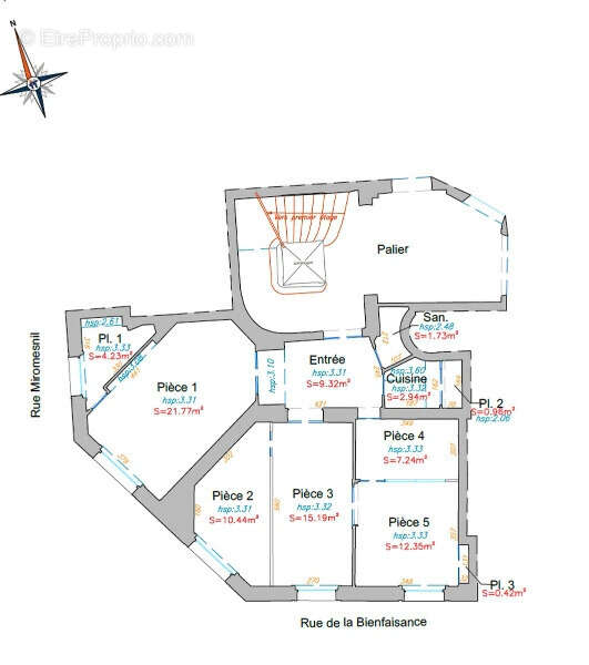 Commerce à PARIS-8E