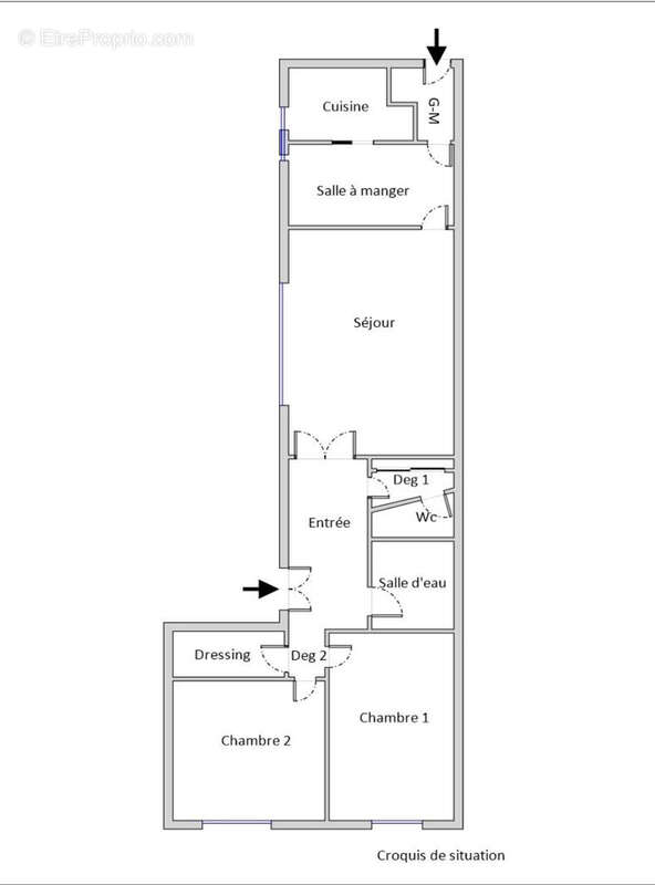 Appartement à PARIS-8E