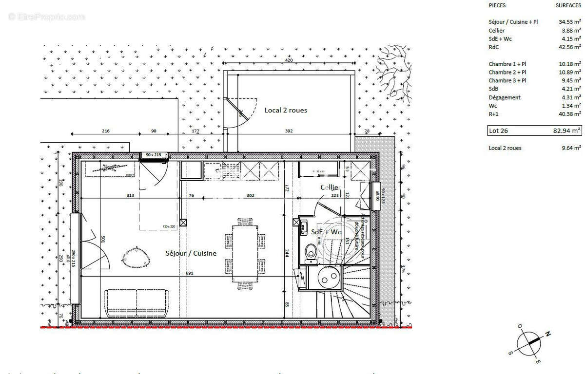 Maison à GETIGNE