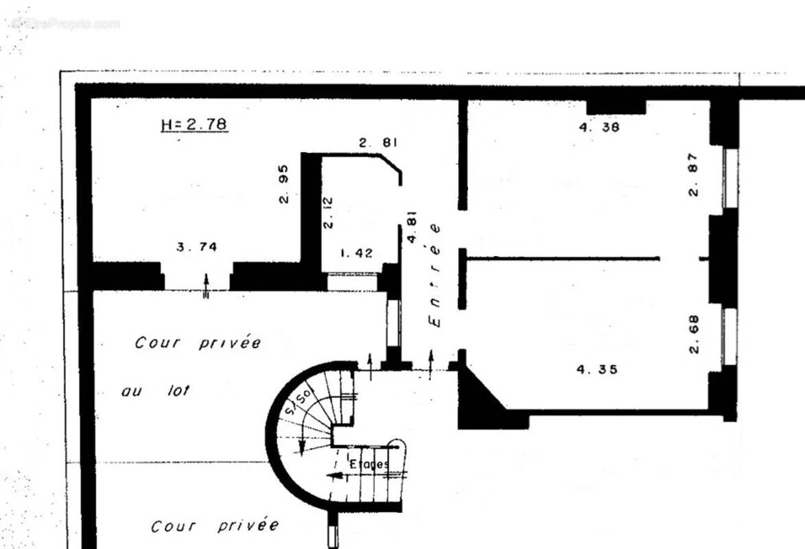 Appartement à PARIS-11E