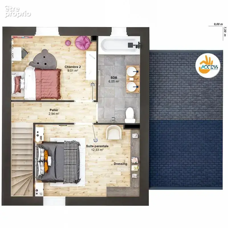 Maison 4 pièces 62 m2 - photo 8