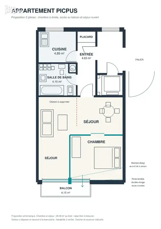 Appartement à PARIS-12E