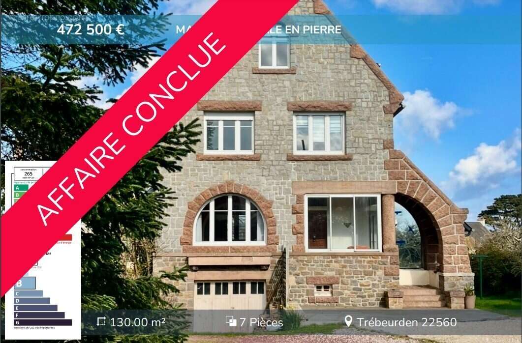Maison à TREBEURDEN