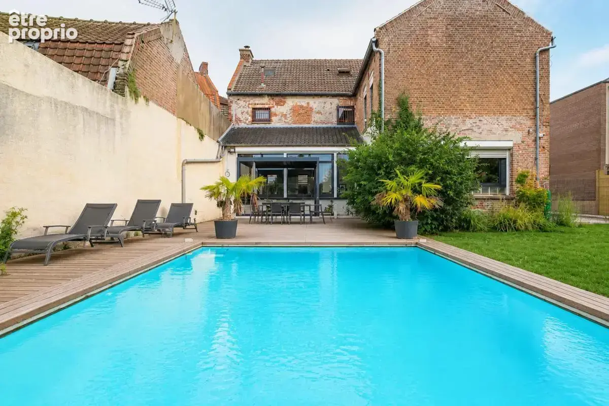 Aniche - maison de maître de 237 m² avec piscine, spa & sauna - photo 17