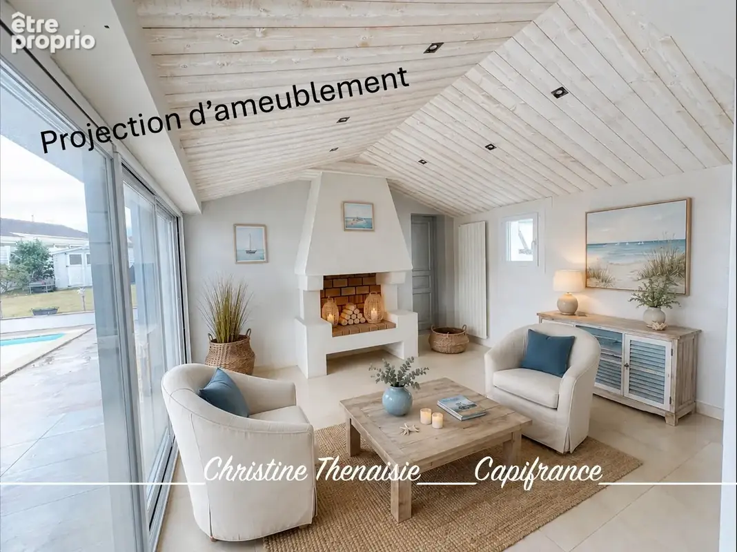 Maison à vendre 6 pièces 4 chambres - piscine chauffee - garage - terrain  saint gilles croix de vie (85) - photo 9