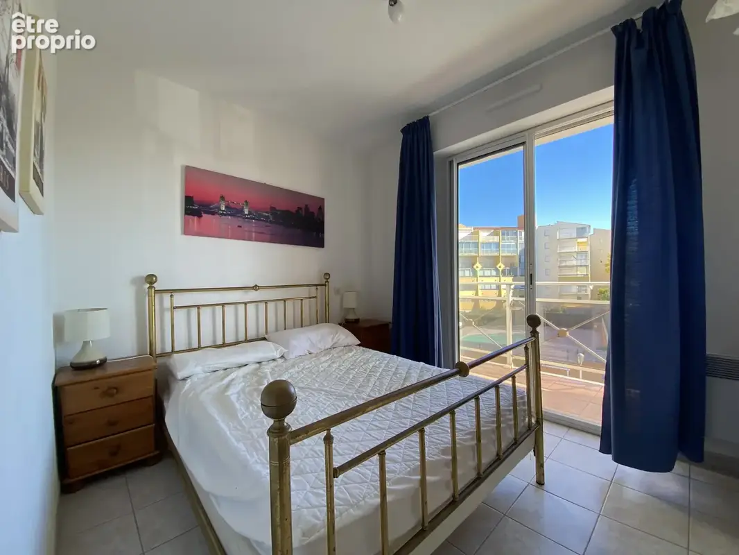 Cap d'agde- plage richelieu- t2 cabine- terrasses- garage- ascenseur - photo 6