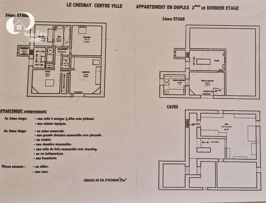 Duplex 4 pièces - photo 11