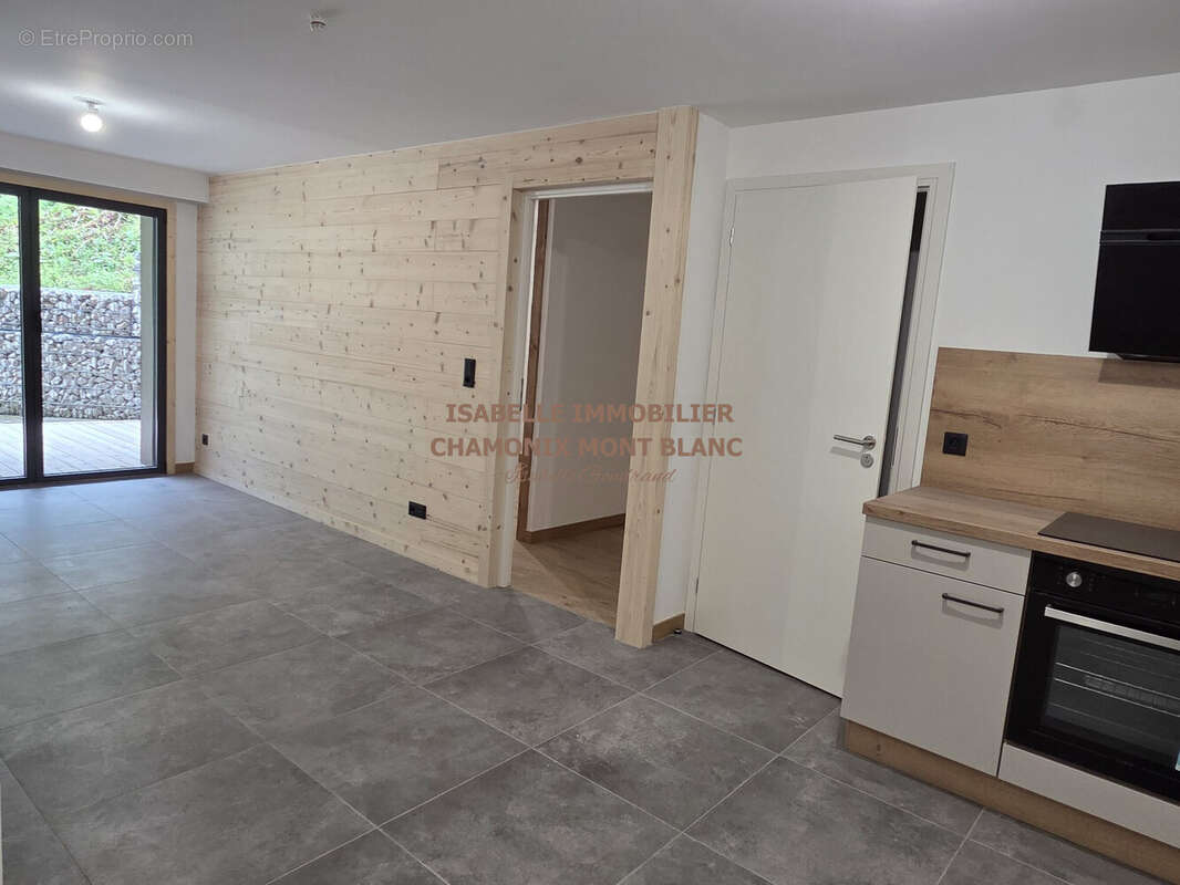 salon / Achat appartement 2/3 pieces Les Houches - Appartement à LES HOUCHES