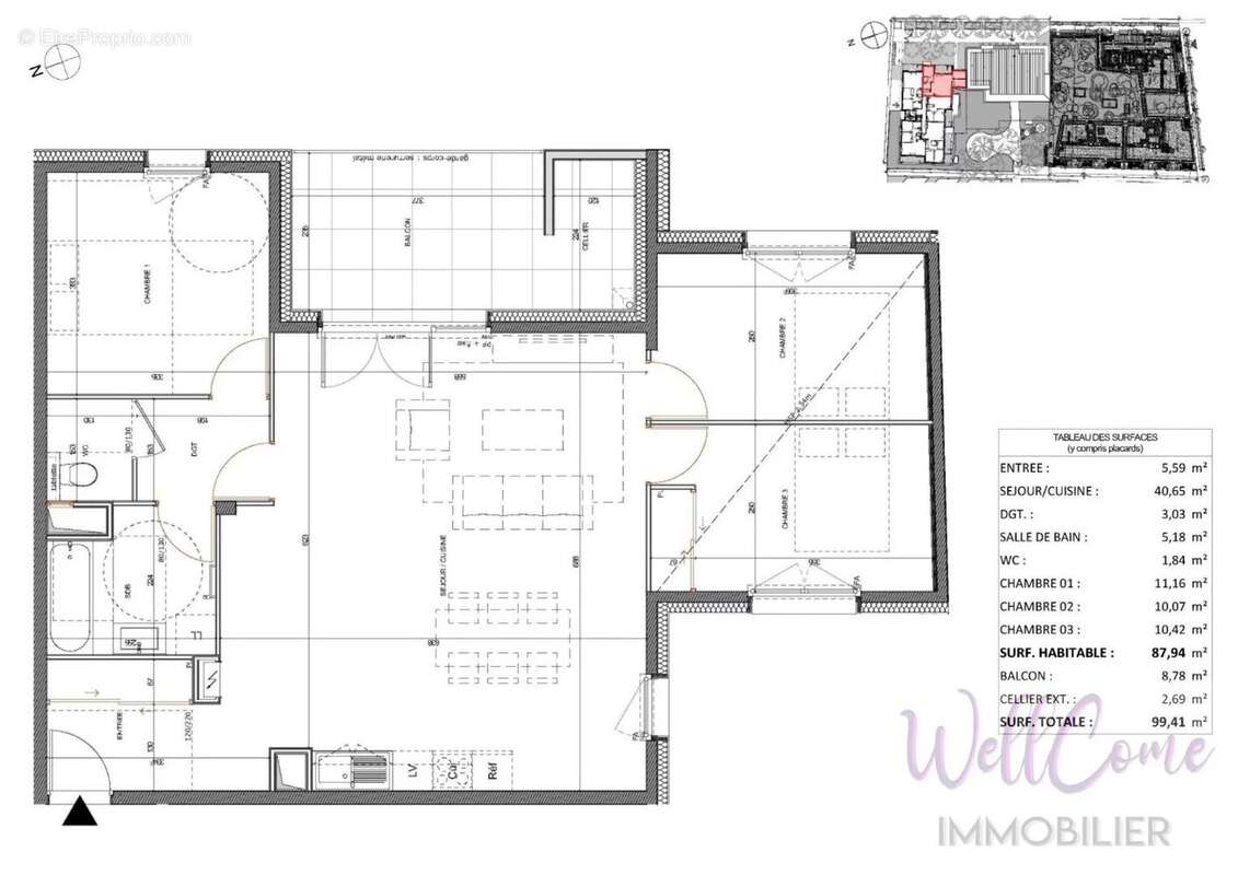 Appartement à ANNECY
