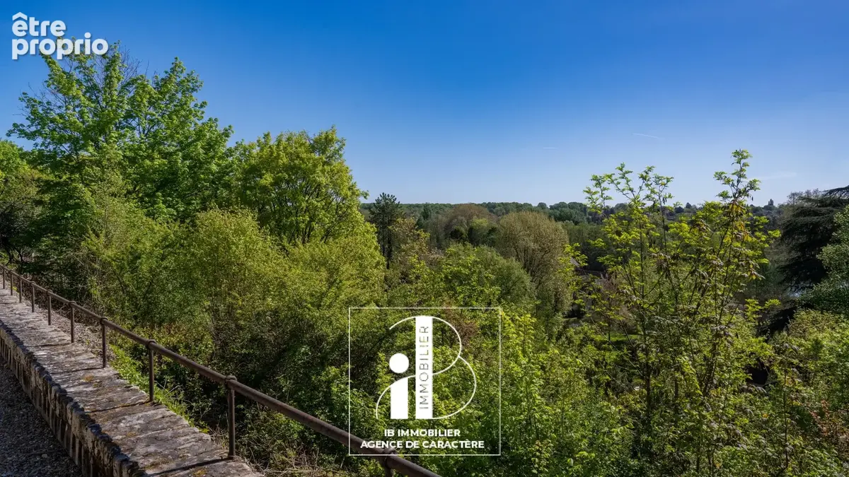 Samois sur seine – propriété de charme 238m² – vue seine - photo 12