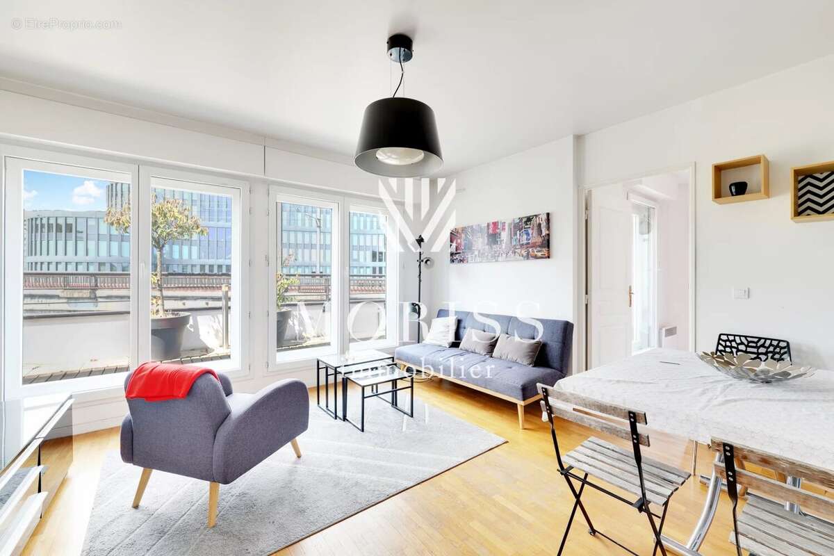 Issy-Les-Moulineaux Appartement de 2 pièces de 56m2 avec terrasse - photo 2