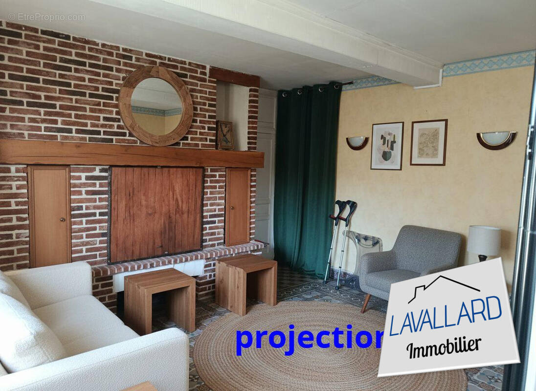 projection  - Maison à GORENFLOS