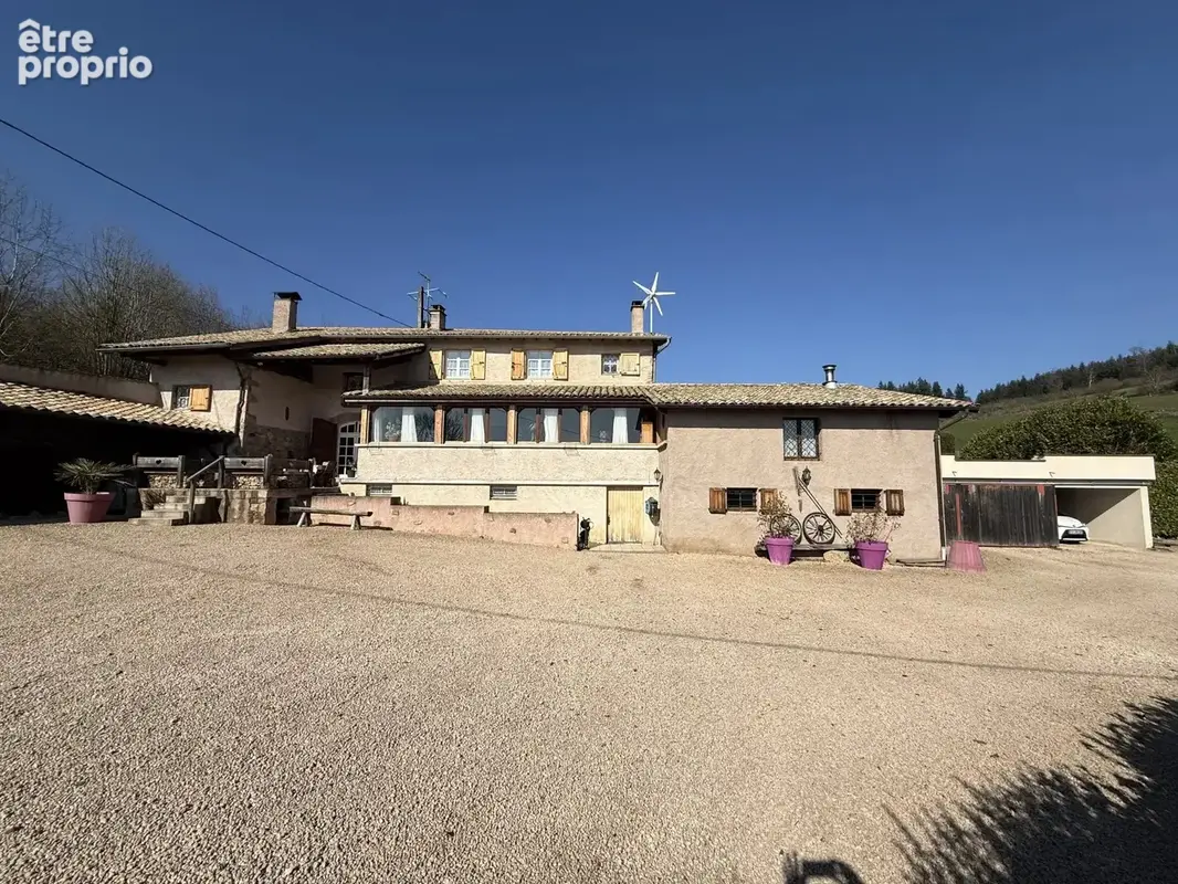 25 min belleville - vauxrenard - beaujolais vert -  propriete de campagne - photo 2