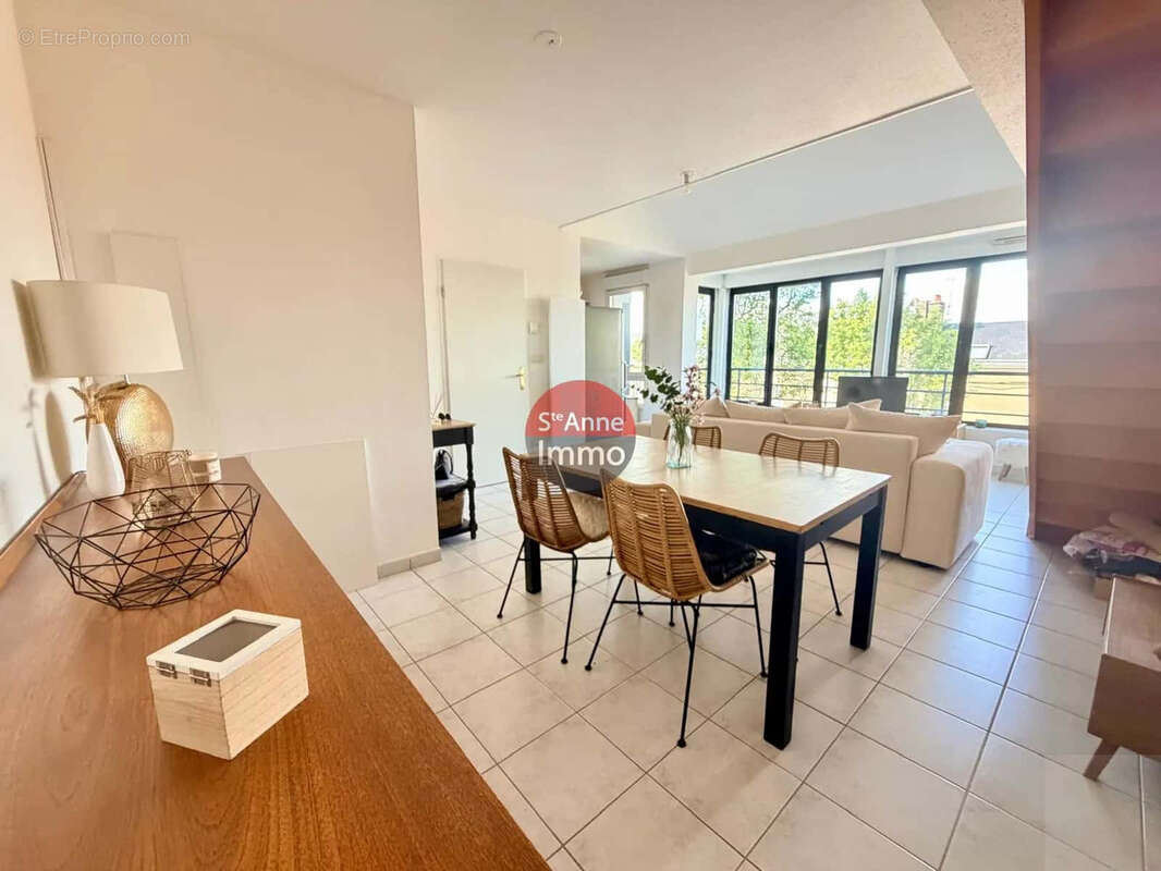 Amiens - appartement - duplex - 65 m2 - 1 chambre - bureau - parking - photo 2