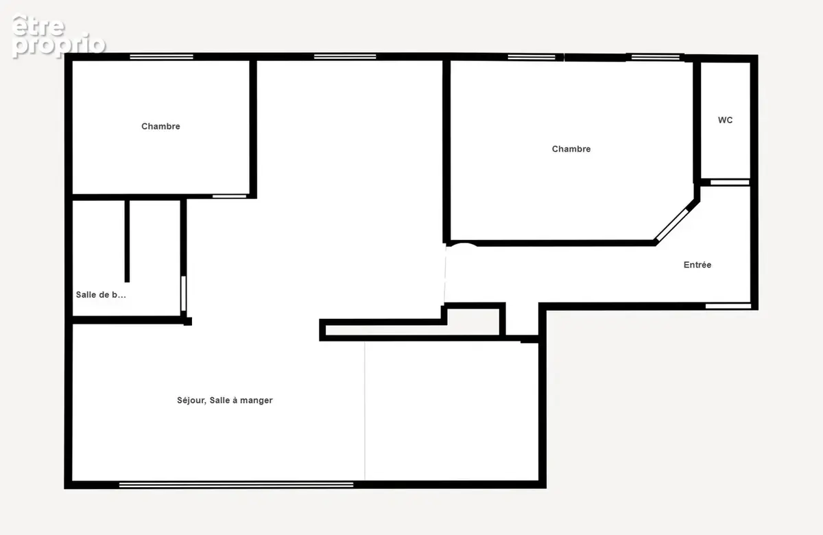 A vendre  brest  saint-marc / douric  appartement t4 81 m²  2 chambres  exposition sud   apercu mer - photo 17