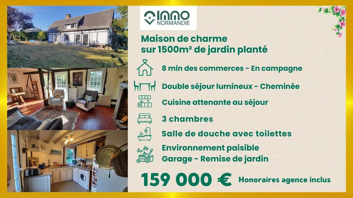 Maison à LA BARRE-EN-OUCHE