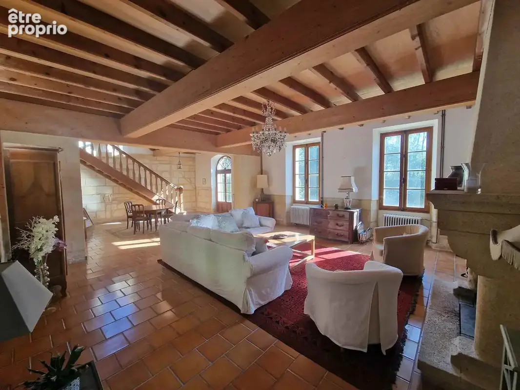 Grande maison en pierre en bordure de l'estuaire de la Gironde - photo 14
