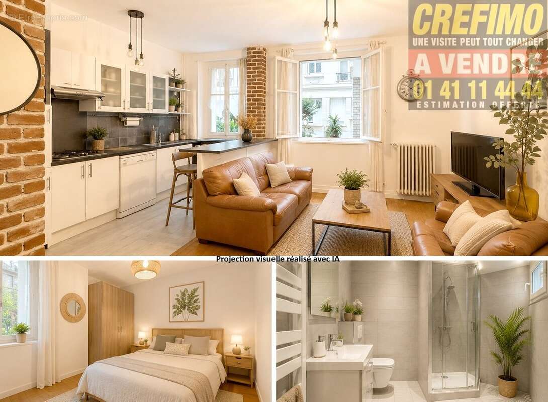 Appartement à Asnières-sur-Seine, proche de la gare et de toutes les commodités. - photo 10