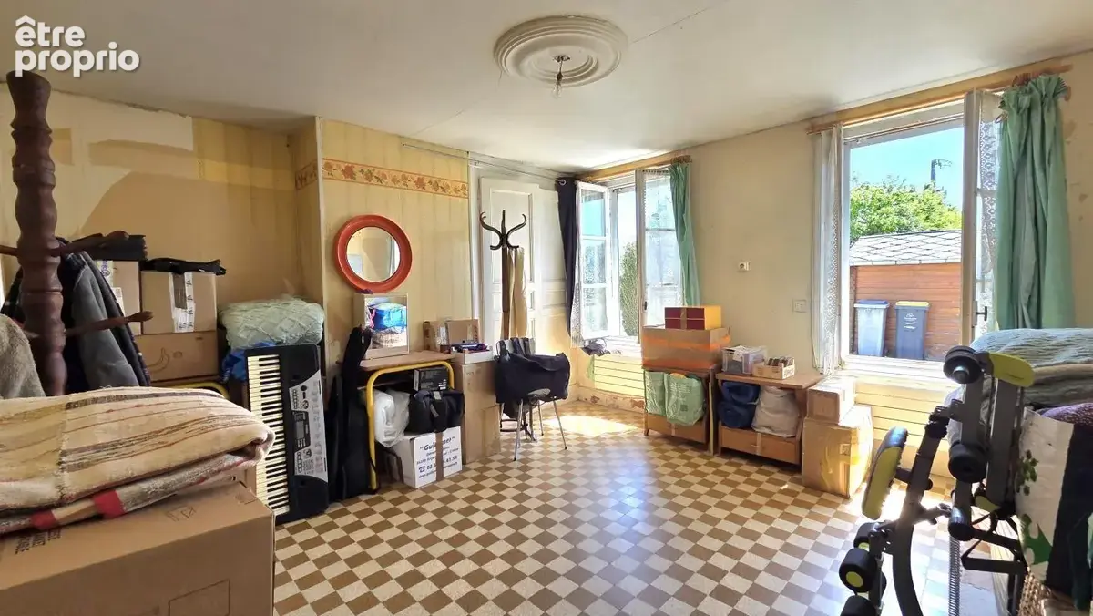 Fermette à rénover sur 1700 m² de terrain, située en campagne, à Leschelle - photo 6