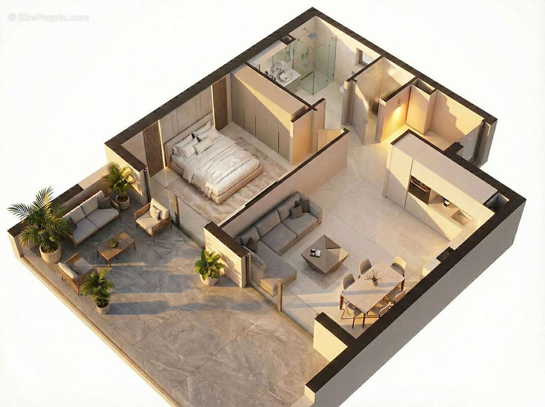 Appartement à POGGIO-MEZZANA