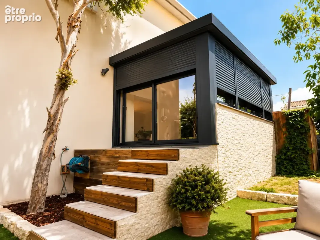 Excusivite teyran   villa 4 pièces avec piscine, jardin, véranda et garage - photo 9