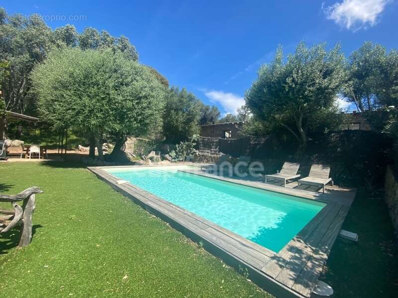 CORSE (20)- Commune de SOTTA, 10 minutes aéroport FIGARI et 15 min de PORTO VECCHIO belle maison T4 avec piscine - photo 7