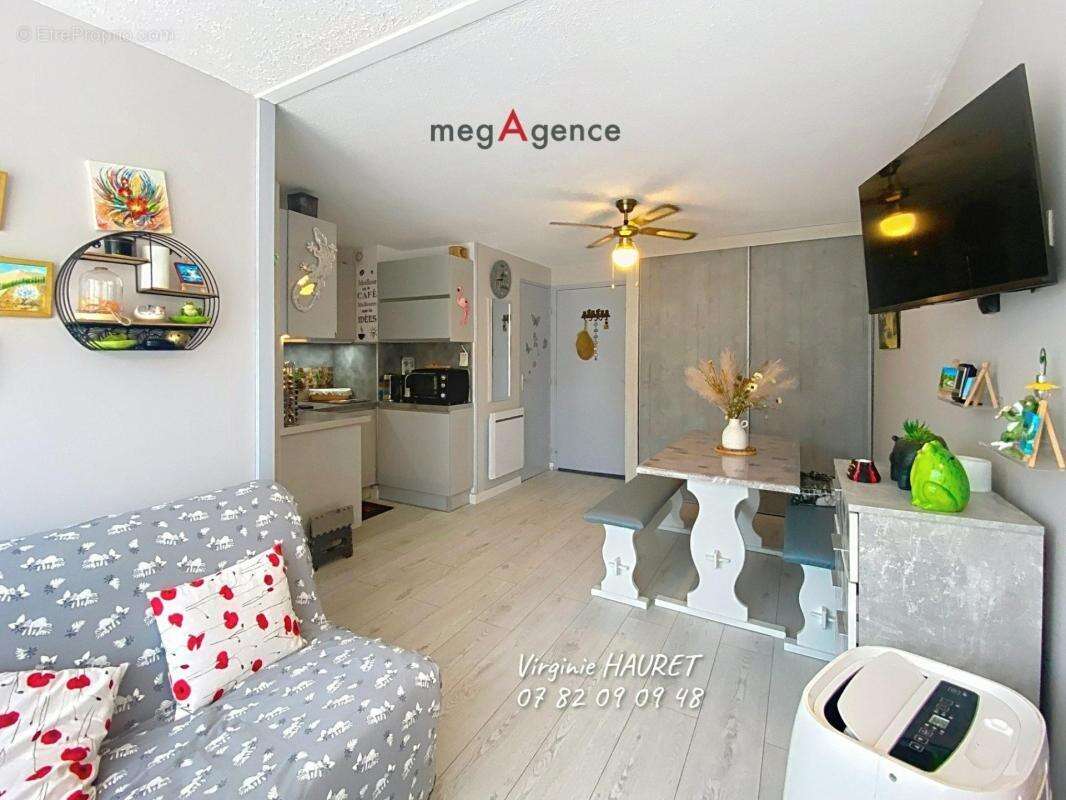 Appartement 24m² - 1 chambre - 1 place de parking - piscine - photo 3