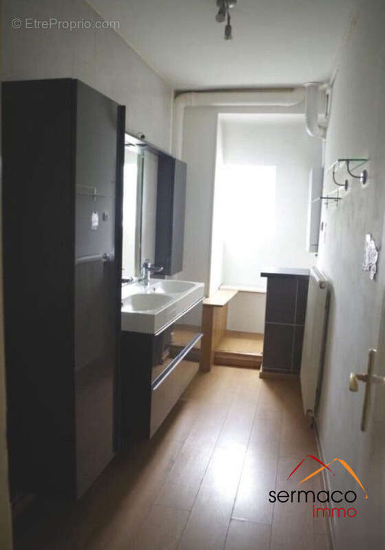 salle d'eau 1 - Appartement à SARREGUEMINES