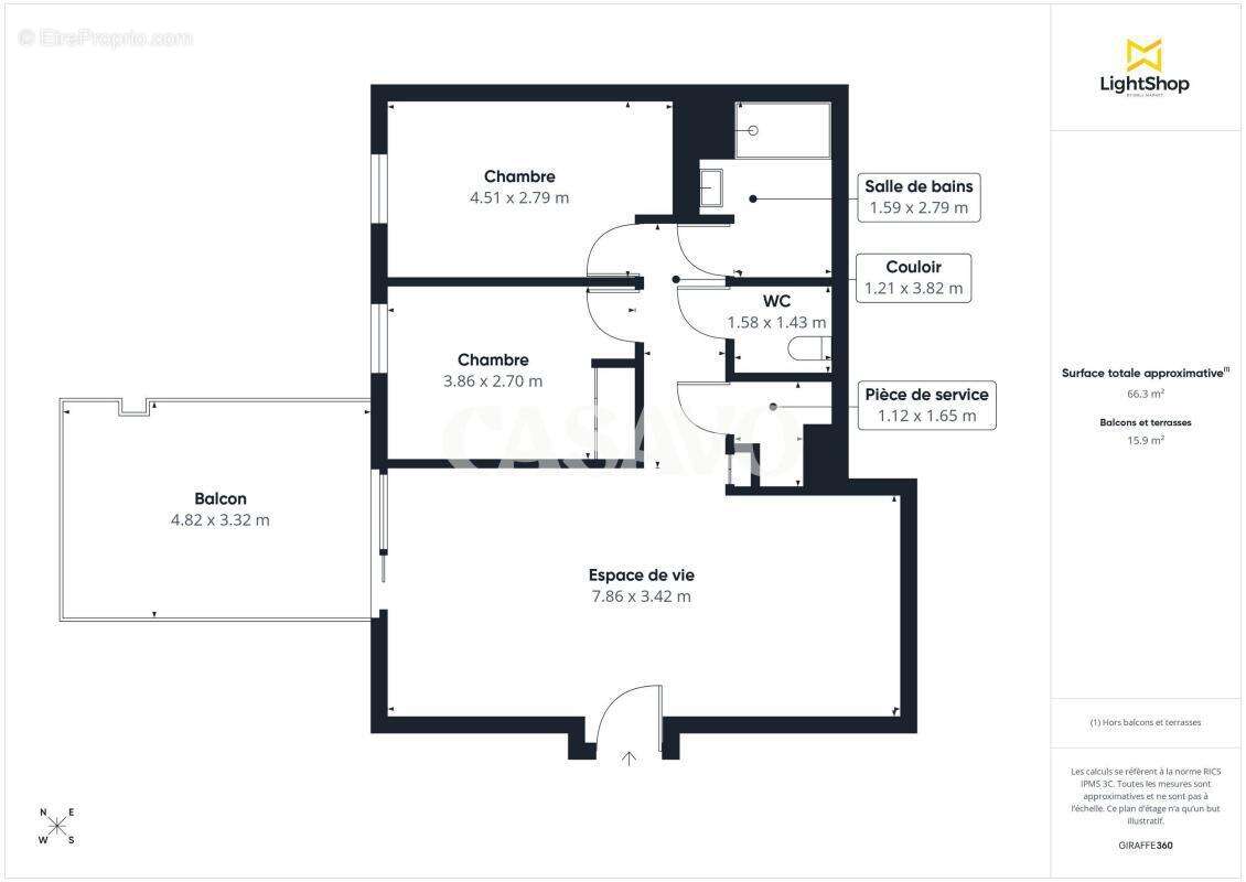 Appartement à TALENCE