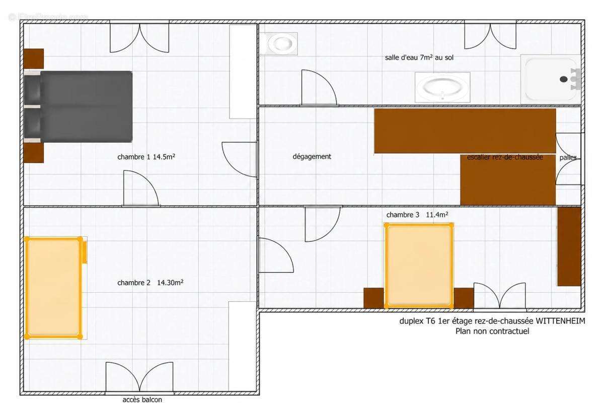 Ensemble immobilier loué à Wittenheim, 9 pièces - photo 24